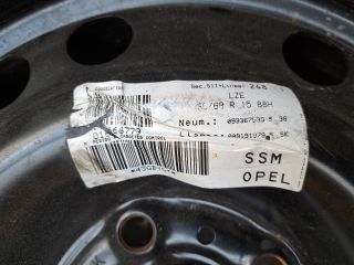 bontott OPEL ZAFIRA A Acélfelni Gumival (1 db)