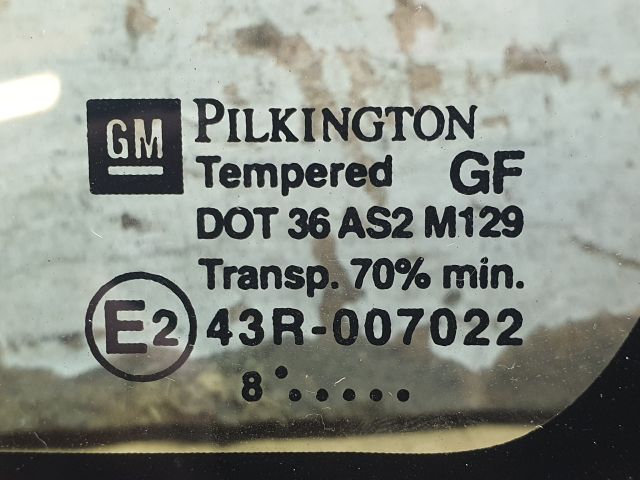 bontott OPEL ZAFIRA A Bal A Oszlop Oldalablak Üveg