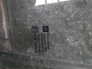 bontott OPEL ZAFIRA A Bal első Ablak