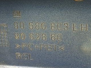 bontott OPEL ZAFIRA A Bal Hátsó Lámpa Bajusz Díszléc