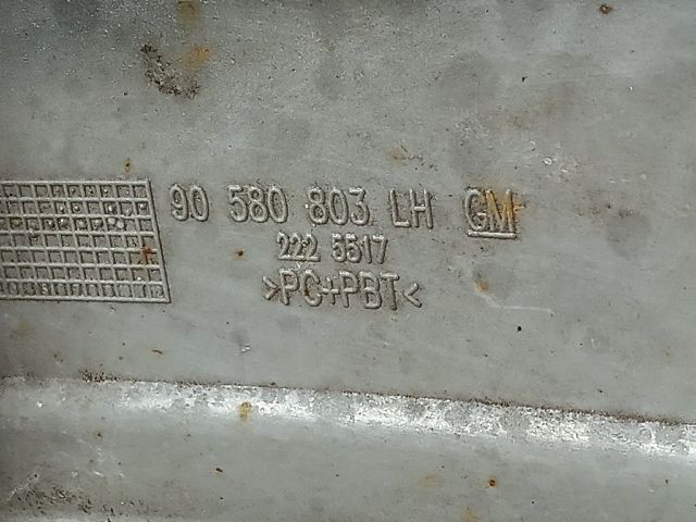 bontott OPEL ZAFIRA A Bal Hátsó Lámpa Bajusz Díszléc