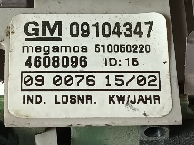 bontott OPEL ZAFIRA A Beltér Világítás Első