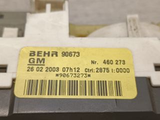 bontott OPEL ZAFIRA A Fűtéskapcsoló (manuális klímás)