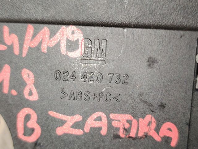 bontott OPEL ZAFIRA A Fűtéskapcsoló (manuális klímás)