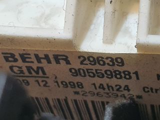 bontott OPEL ZAFIRA A Fűtéskapcsoló (manuális klímás)