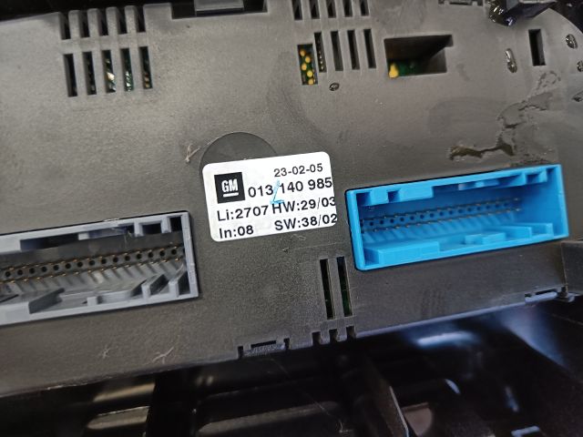 bontott OPEL ZAFIRA A Fűtéskapcsoló (manuális klímás)