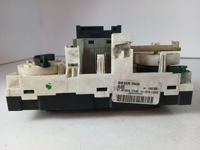 bontott OPEL ZAFIRA A Fűtéskapcsoló (manuális klímás)