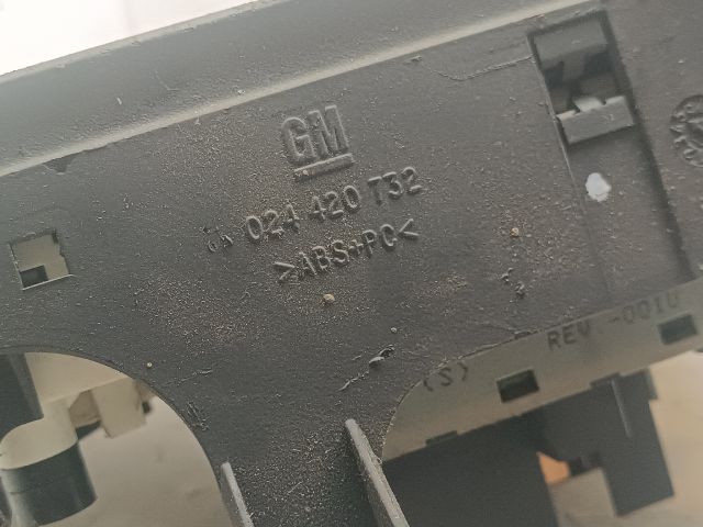 bontott OPEL ZAFIRA A Fűtéskapcsoló (manuális klímás)