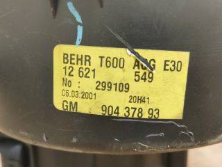 bontott OPEL ZAFIRA A Fűtőmotor (Klímás)