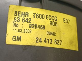 bontott OPEL ZAFIRA A Fűtőmotor (Klímás)