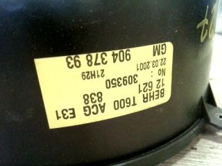 bontott OPEL ZAFIRA A Fűtőmotor (Nem klímás)