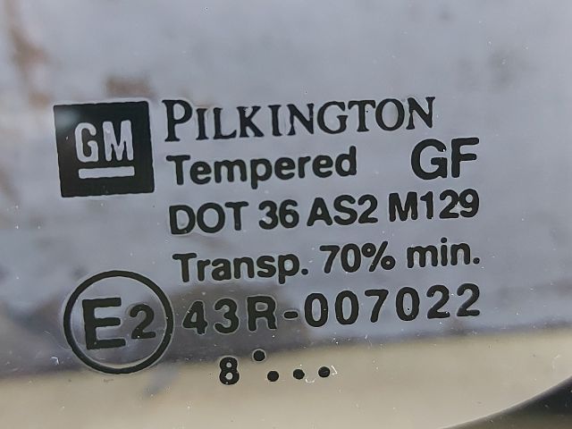bontott OPEL ZAFIRA A Jobb C Oszlop Oldalablak Üveg