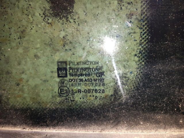 bontott OPEL ZAFIRA A Jobb Csomagtérajtó Ablak