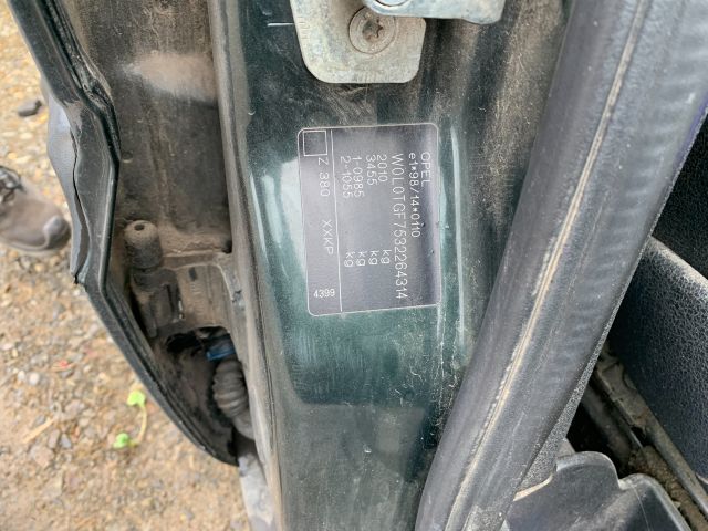 bontott OPEL ZAFIRA A Jobb első Ajtó (Üres lemez)