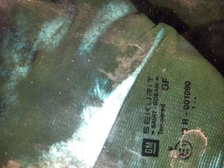 bontott OPEL ZAFIRA A Jobb hátsó Ablak