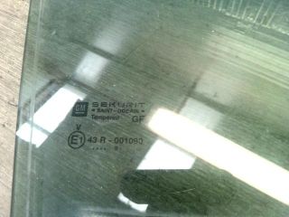 bontott OPEL ZAFIRA A Jobb hátsó Ablak