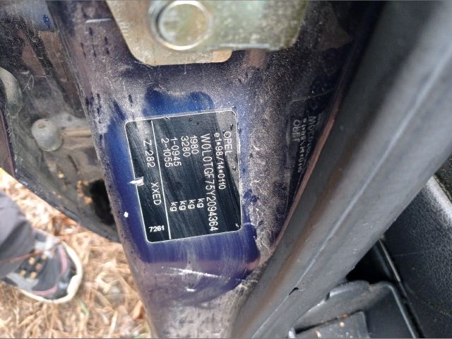 bontott OPEL ZAFIRA A Jobb hátsó Ablakemelő Kapcsoló