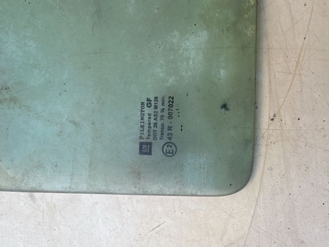 bontott OPEL ZAFIRA A Jobb hátsó Fixüveg (Ajtóban)