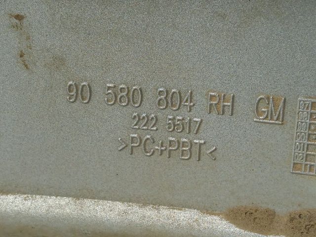 bontott OPEL ZAFIRA A Jobb Hátsó Lámpa Bajusz Díszléc