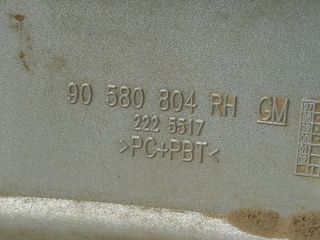 bontott OPEL ZAFIRA A Jobb Hátsó Lámpa Bajusz Díszléc