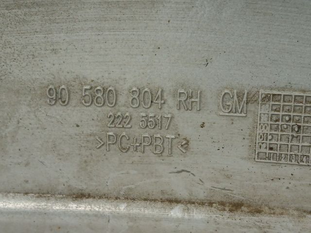 bontott OPEL ZAFIRA A Jobb Hátsó Lámpa Bajusz Díszléc