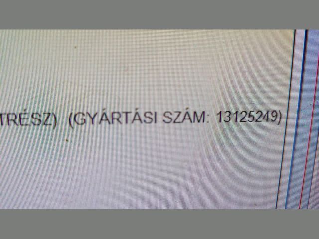 bontott OPEL ZAFIRA A Jobb Hátsó Lámpa Foglalat