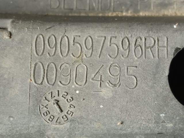 bontott OPEL ZAFIRA A Jobb hátsó Lökhárító Sarok (Műanyag)