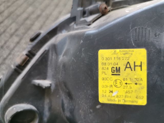 bontott OPEL ZAFIRA A Jobb Xenon Fényszóró