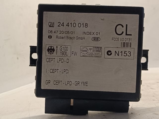 bontott OPEL ZAFIRA A Komfort Elektronika