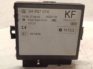 bontott OPEL ZAFIRA A Komfort Elektronika