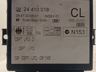 bontott OPEL ZAFIRA A Komfort Elektronika