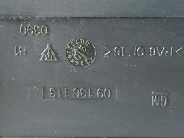 bontott OPEL ZAFIRA A Komfort Elektronika