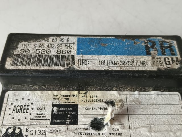 bontott OPEL ZAFIRA A Központizár Elektronika