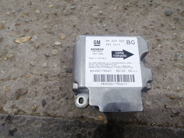 bontott OPEL ZAFIRA A Légzsák Elektronika