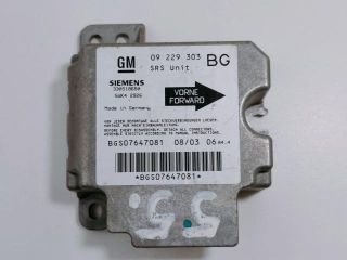 bontott OPEL ZAFIRA A Légzsák Elektronika