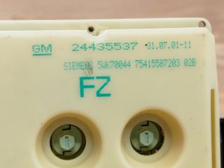 bontott OPEL ZAFIRA A Multifunkciós Kijelző