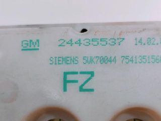 bontott OPEL ZAFIRA A Multifunkciós Kijelző