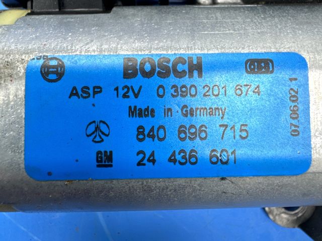 bontott OPEL ZAFIRA A Tetőablak Motor