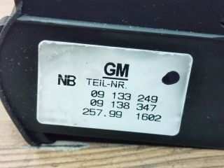 bontott OPEL ZAFIRA A Világítás Kapcsoló