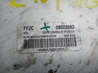 bontott OPEL ZAFIRA B Motorvezérlő