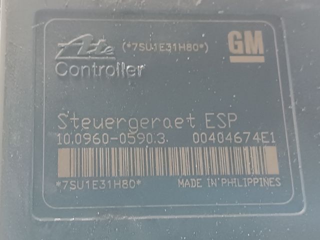 bontott OPEL ZAFIRA B ABS Kocka