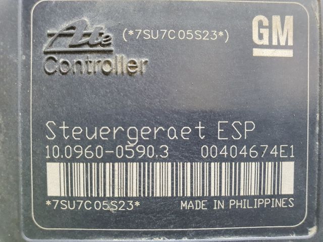 bontott OPEL ZAFIRA B ABS Kocka