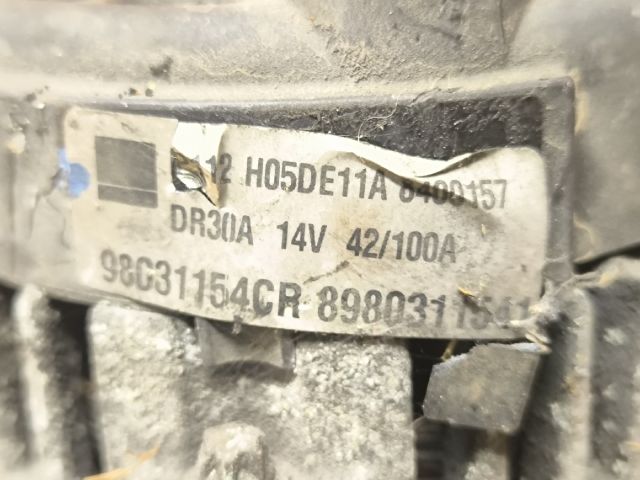 bontott OPEL ZAFIRA B Generátor