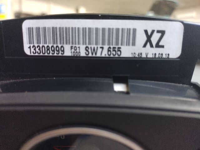 bontott OPEL ZAFIRA B Kilométeróra