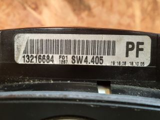 bontott OPEL ZAFIRA B Kilométeróra