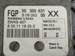 bontott OPEL ZAFIRA B Motorvezérlő