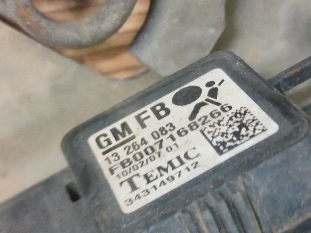 bontott OPEL ZAFIRA B Homlokfal (Üres lemez)