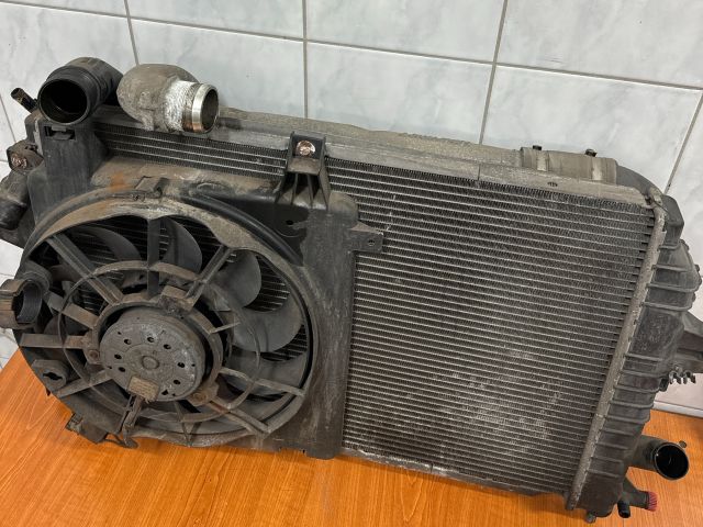 bontott OPEL ZAFIRA B Hűtő Ventilátor(ok), Radiátor(ok) Szett