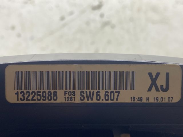 bontott OPEL ZAFIRA B Kilométeróra