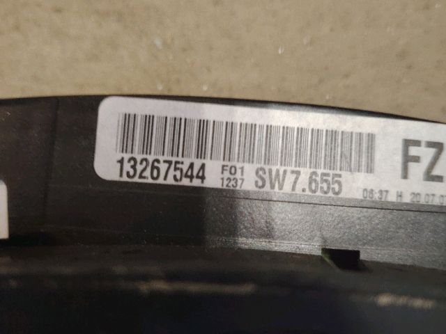 bontott OPEL ZAFIRA B Kilométeróra